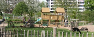 play area at Boerderij Daalhoeve (Farm D) 